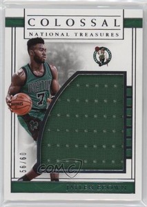 2016 Panini National Treasures Colossal Materials /60 Jaylen Brown #1 Rookie RC