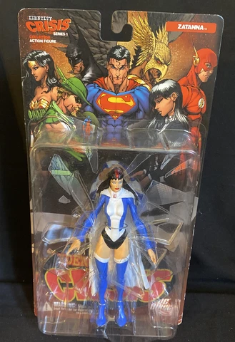 DC Direct Identity Crisis Series 1 Zatanna 6-Inch Action Figure Cover