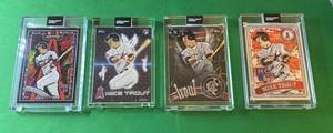2020 Topps Project2020 Mike Trout Cards 51, 100, 227, 247 (4) 🔥