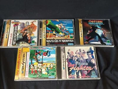 Whole sale Virtua Fighter Series SEGA Saturn Games set, Kids,Remix,Megamix-g0607 - Image 1 of 4