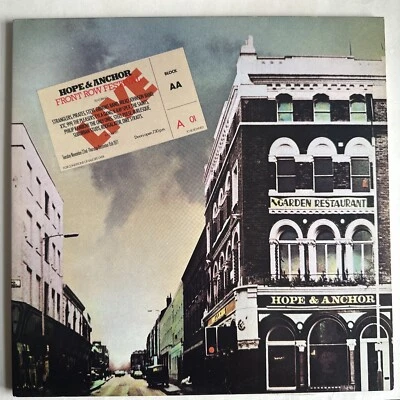 HOPE & ANCHOR FRONT ROW FESTIVAL VINYL 2-LP UK 1978 STRANGLERS X RAY SPEX NM - Image 1 of 4