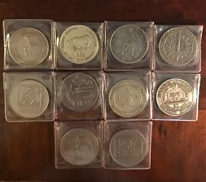 BSA National Jamboree Commemorative Coin Token Set Pewter - Picture 1 of 2
