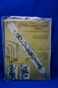 Paragon Needle Craft Exquisite Hummel Stitchery, #0466 44" x 5" Crewel Stitchery - Picture 1 of 9