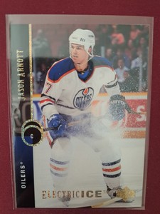 Jason Arnott ELECTRIC ICE 1994-95 Upper Deck #305 Edmonton Oilers NHL Card