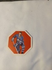 1961-62 Bert Olmstead York peanut butter hockey card - #19 - Toronto Maple Leafs