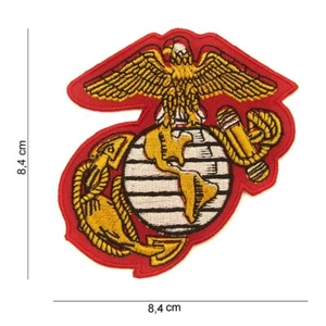 Aufnäher des US  Marines Corps  logo  ca  8,4x8,4   cm - Bild 1 von 1