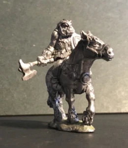 Superb 1980s Mounted Orc Chieftain Grenadier Fantasy Lords 156 by John Dennett - Picture 1 of 14