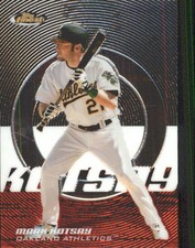 2005 Finest Oakland Athletics Baseball Card #136 Mark Kotsay