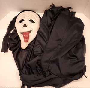 Vintage Easter Unlimited Inc Ghostface Wassup Scary Movie Scream Mask Costume - Bild 1 von 7
