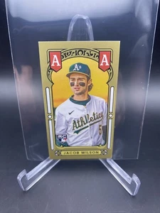 Topps 205 2025 - Jacob Wilson - T80 Rookie Series - Oakland Athletics - Imagen 1 de 2