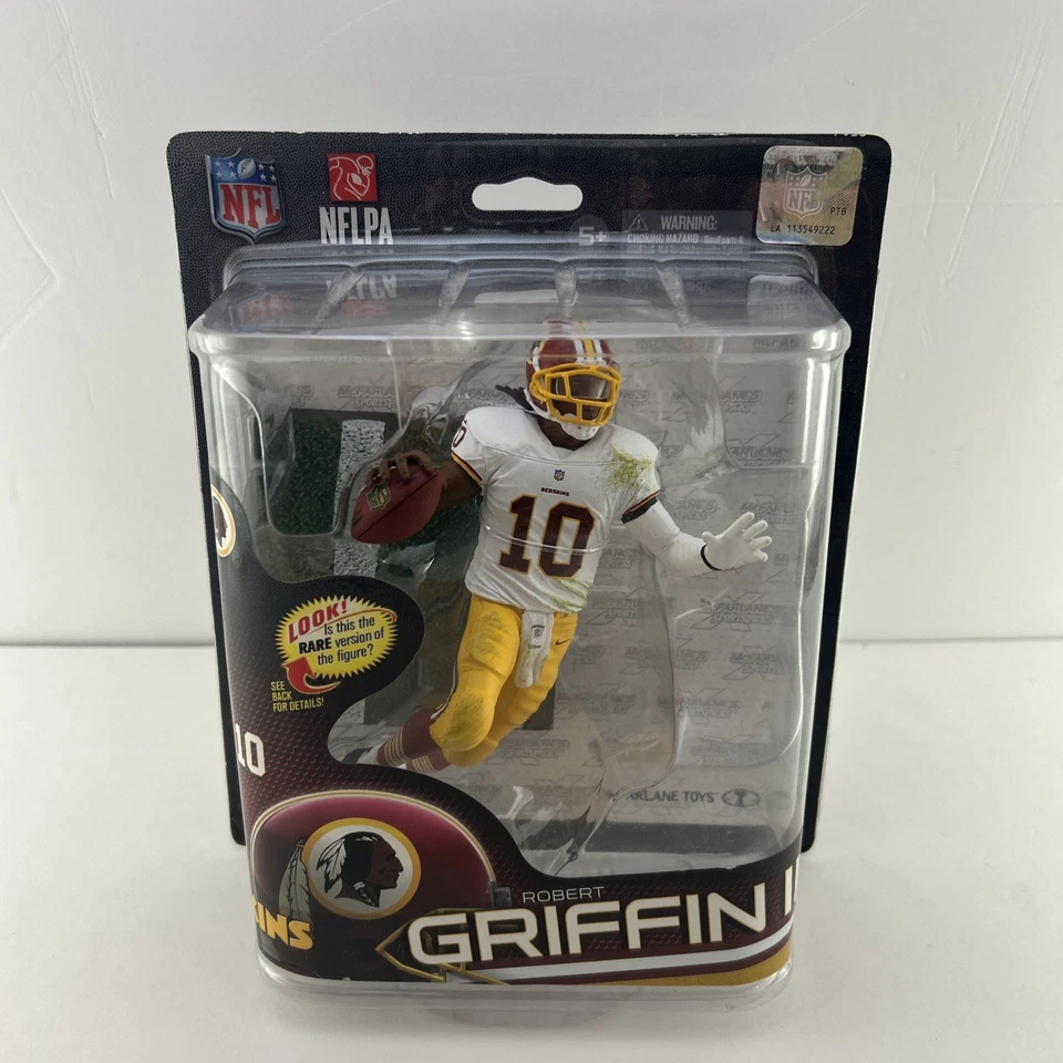 Figuras de acción de colección Washington Robert Griffin III #10 QB serie NFL Foto 1 de 4