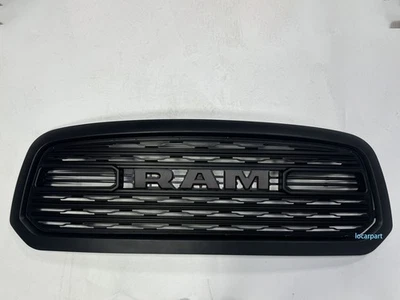 Parrilla para Dodge Ram 1500 LTD 2013-2018 parrilla LTD con letras negra Foto 1 de 4
