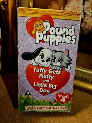 Pound Puppies: Tuffy Gets Fluffy and Little Big Dog Vol. 4 - Video Cassette Tape - Image 1 of 4