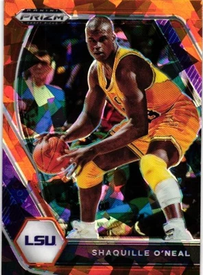 Selecciones del draft Panini Prizm 2021 #84 Shaquille O'Neal Orange Ice Foto 1 de 2