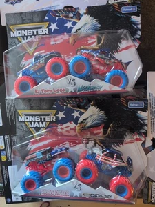 Monster Jam Stars & StripesGraveDiggerVsJCBDigatron & MegalodonVsElToroLoco LE   - Bild 1 von 10