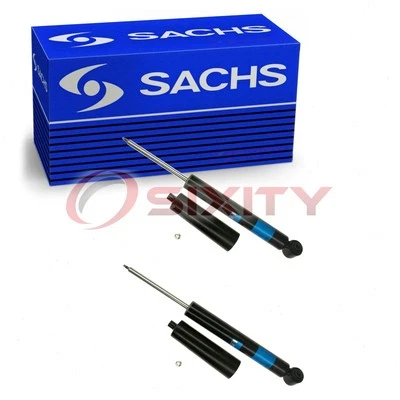 2 pc SACHS Rear Shock Absorbers for 2010-2017 Volvo XC60 Spring Strut he - Image 1 of 4