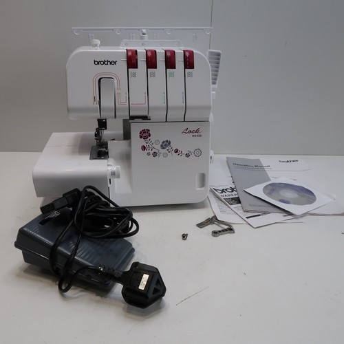 Brother M343D Overlocker Sewing Machine JAMMED NEEDLE SPARES OR