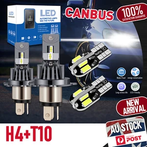 H4+T10 LED Headlight error free replace for halogen For Suzuki Vitara 1992-1998 - Picture 1 of 24