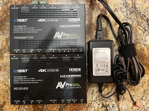 AVPro Edge AC-EX70-444-KIT 4K60 4x4x4 HDBT Receiver/Transmitter Kit - Picture 1 of 2