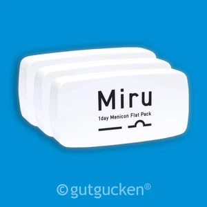 Miru 1 day 2 x 90 sphärische Kontaktlinsen Tageslinsen von Menicon - Bild 1 von 1
