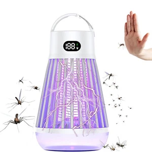 AKKU Moskito Killer UV Insektenvernichter Elektrisch LED Lampe Mückenfalle Licht - Bild 1 von 16