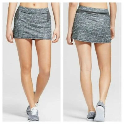 NUEVO CHAMPION C9 Mujer Talla Falda corta interior seca L Running Skort Duo estampada  Foto 1 de 4