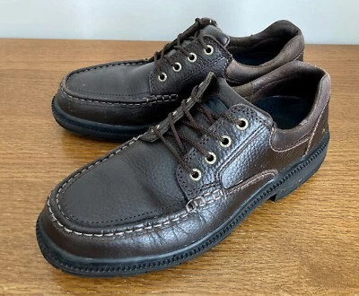 Hush Puppies Professional Steel Toe Oxford Lace Up Loafer Brown Mens Size 9.5  - Image 1 of 4