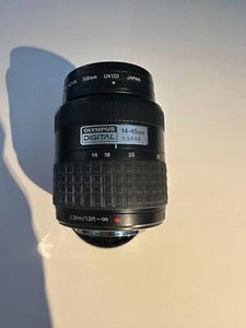 Olympus Digital 14-45mm f3.5-5.6 Zuiko Lens Original 4/3 w/filter caps TESTED - Picture 1 of 7