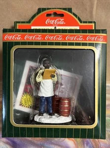 COCA-COLA Town Square Village Accessory  ~ SHOPKEEPER ~ Item #64345 /NIB - Picture 1 of 5