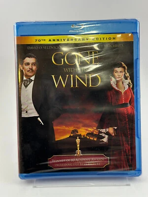 Brand New! Gone With the Wind (Blu-ray, 1939) 70th Anniversary Edition - Image 1 of 2