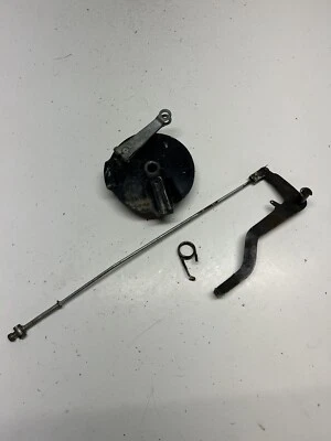 1990 90 Yamaha RT180 RT 180 rt OEM LOTE freno trasero tambor pedal brazo varilla resorte Foto 1 de 4