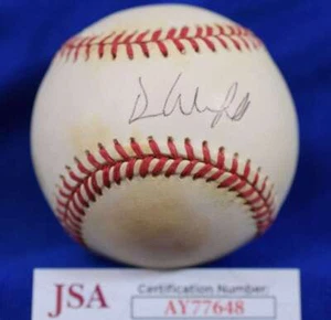 Dave Winfield JSA COA Autograph American League Signed Baseball - Picture 1 of 2