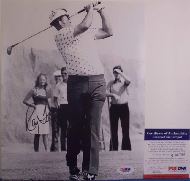 US OPEN WINNER! Ray Raymond Floyd PGA Signed 8x10 Photo PSA/DNA Masters Winner - Image 1 of 1
