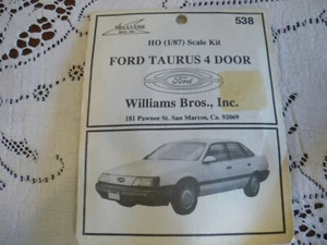 Williams Bros.: 538: Taurus 4 puertas - Imagen 1 de 2