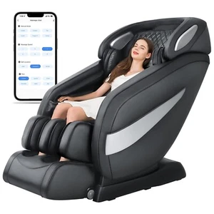 3D Massage Chairs Full Body Zero Gravity Shiatsu Recliner SL Track Airbag Yoga - Picture 1 of 6
