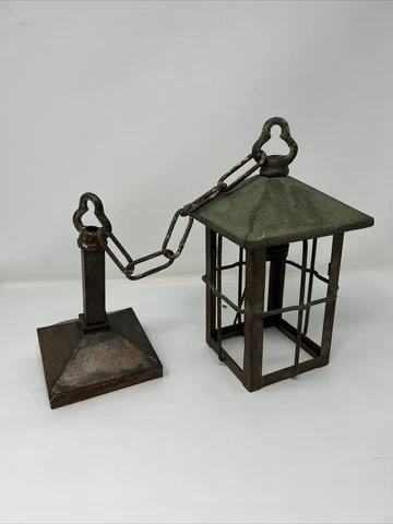 Vintage Antique Porch Ceiling Light Arts and Crafts Bungalow Cover