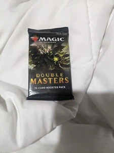 Magic: the Gathering Double Masters 2020 Draft Booster Pack | 15 Magic Cards | 2 - Picture 1 of 1