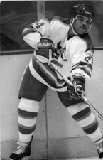 Brett Seguin 1992-93 Phoenix Roadrunners Black & White Postcard