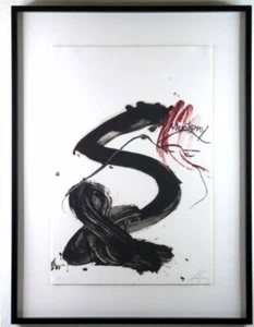 Antoni Tàpies Lithograph "SAVEN ET MONSENY" 1986 Limited Edition of 99 copies - Picture 1 of 4