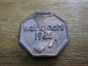 Medaille Weihnacht 1944 Isonzo Abzeichen Orden Südfront WH Wehrmacht WK2 WWII - Bild 1 von 2