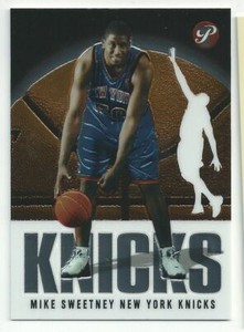 2003-04 Topps Pristine Mike Sweetney Knicks #125