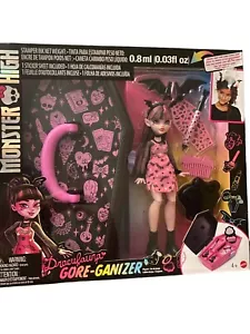Juego Mattel Monster High 2022 ~ Draculaura Gore-ganizer NUEVO con daños en caja - Imagen 1 de 7