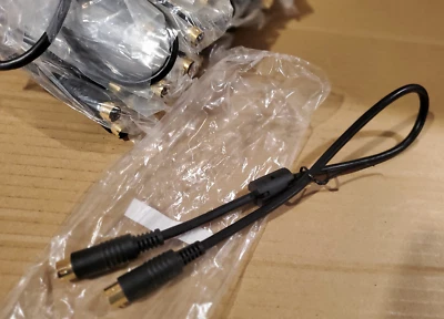 21 X Sega 32X GOLD 8 PINOS Link Conector Cabo para Sistema Sega Genesis 2 NOVO - Imagem 1 de 2