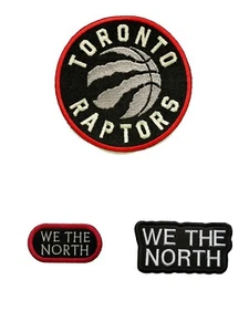 Toronto Raptors NBA Basketball Fully Stitched Embroidered Iron On Patch Canada - Picture 1 of 15