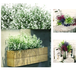 Künstliche Sträucher Deko Blumenarrangement Tischdeko Kunstpflanzen Hochzeit - Bild 1 von 8