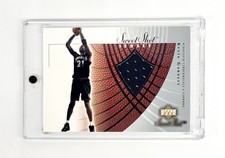 GAME USED JERSEY PATCH MINT SP 2002-03 Upper Deck Sweet Shot Kevin Garnett NBA 