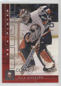 2001-02 ITG Be A Player Memorabilia Ruby /200 Rick DiPietro #1