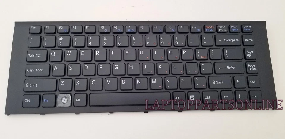 Genuine Sony Vpc-ea46fm Vpcea46fm Vpc-ea290x Vpcea290x Black Keyboard Pr19