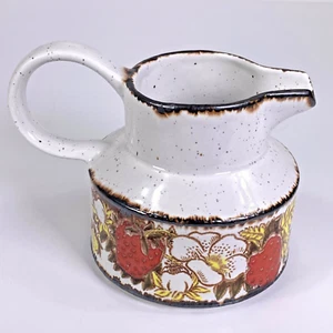 Midwinter Stonehenge Strawberry Milk Jug 10cm Rare Vintage Pattern 1970's VGC - Picture 1 of 14