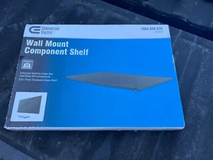 New Commercial Electric Wall Mount Component Shelf 1004 898 638 (Black ) - Picture 1 of 3